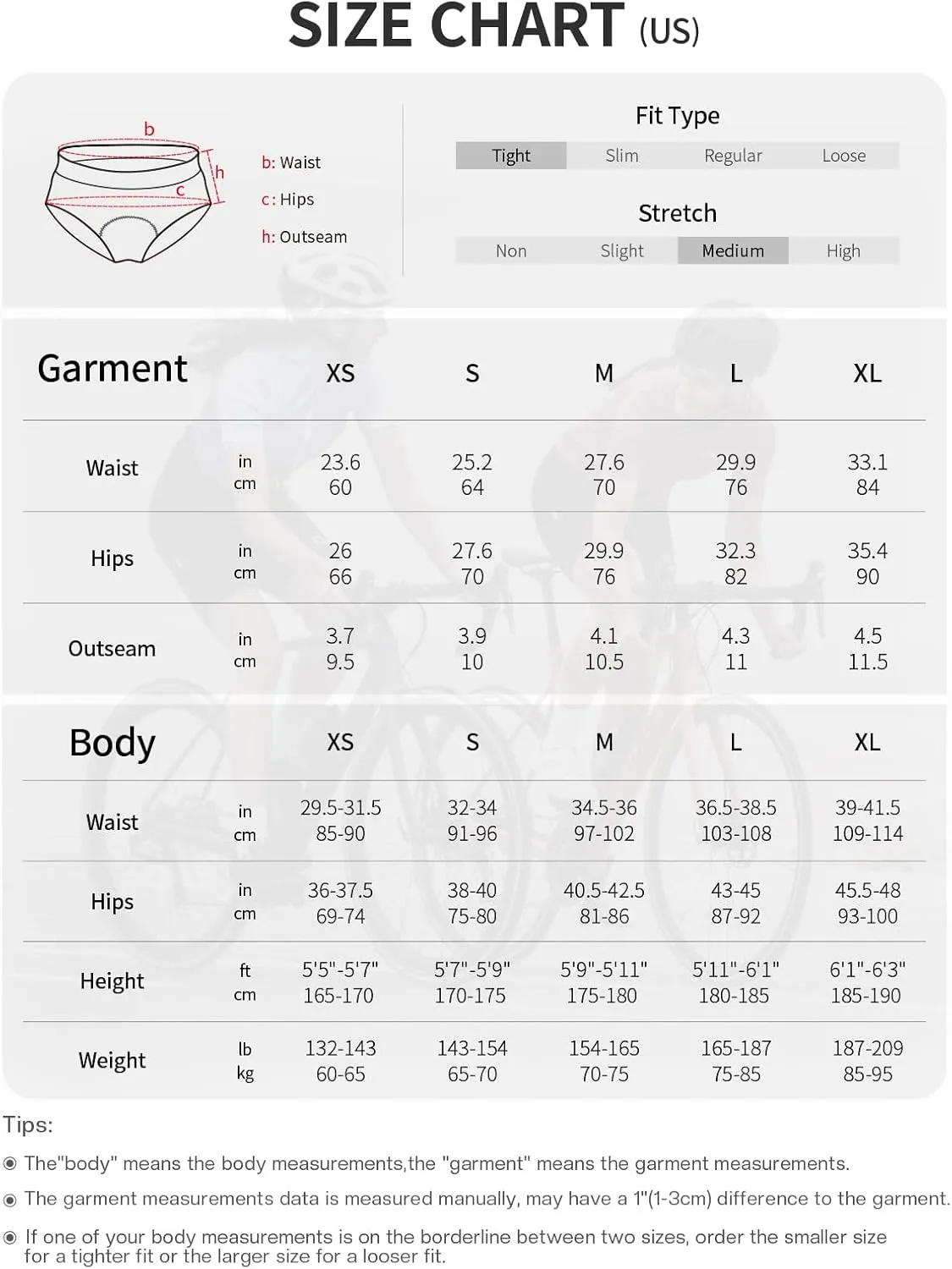 4D Padded Bike Underwear Women Cycling Shorts With Padding Biking Bicycle Briefs
