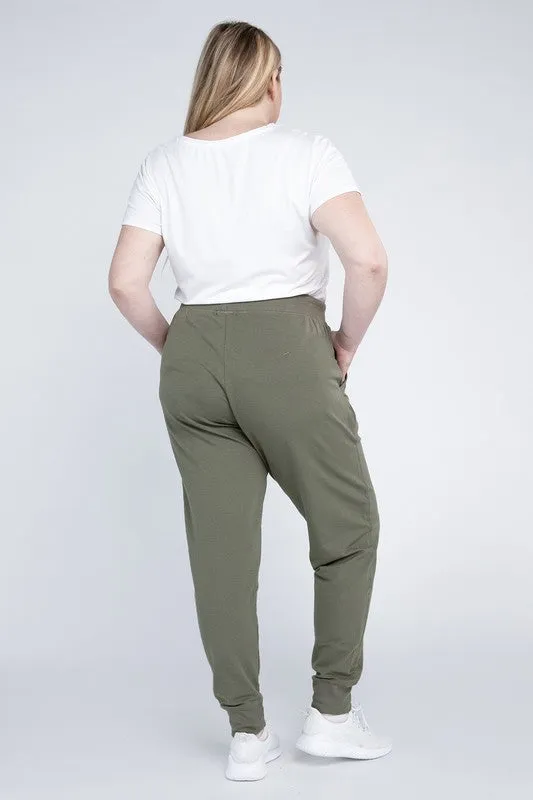 Ambiance Apparel Plus-Size Jogger Pants