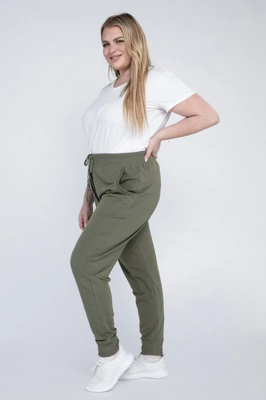 Ambiance Apparel Plus-Size Jogger Pants
