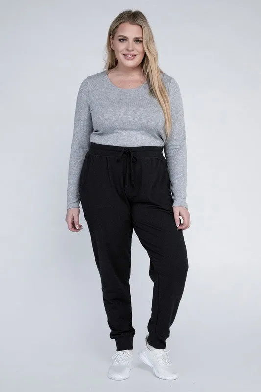 Ambiance Apparel Plus-Size Jogger Pants