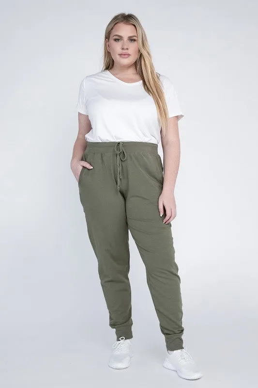 Ambiance Apparel Plus-Size Jogger Pants