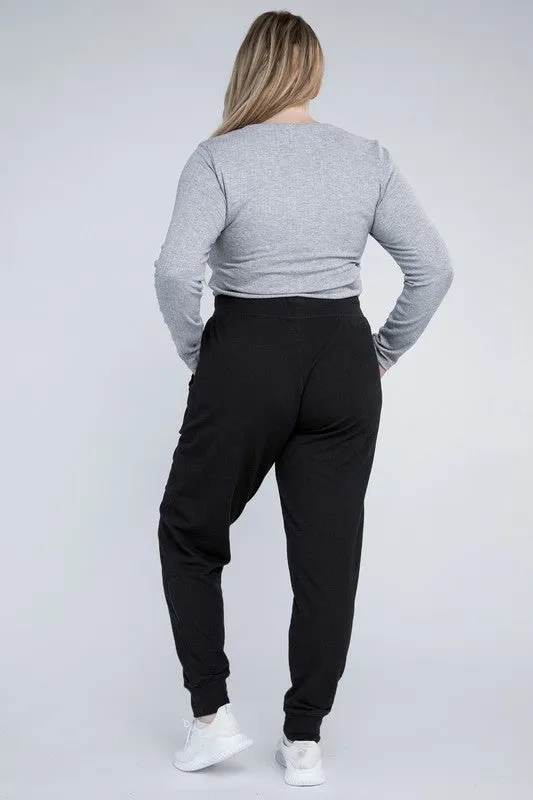Ambiance Apparel Plus-Size Jogger Pants