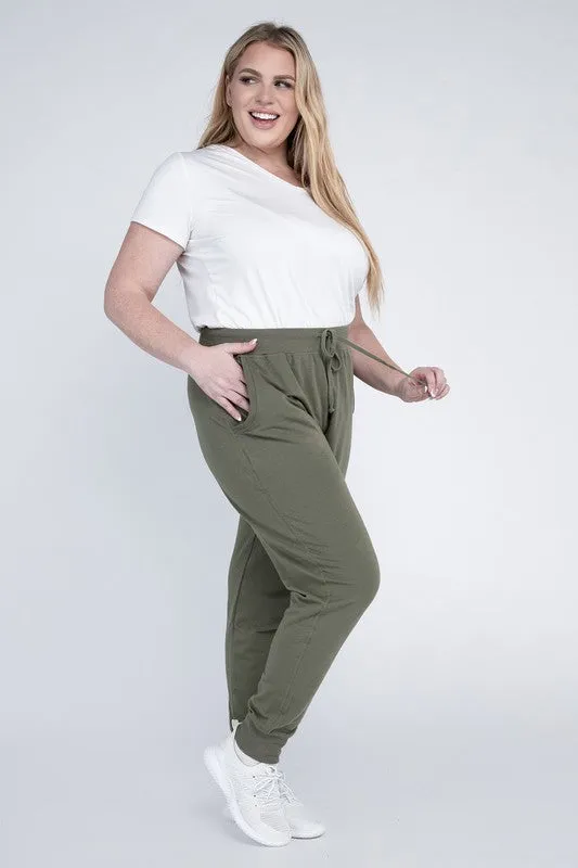 Ambiance Apparel Plus-Size Jogger Pants