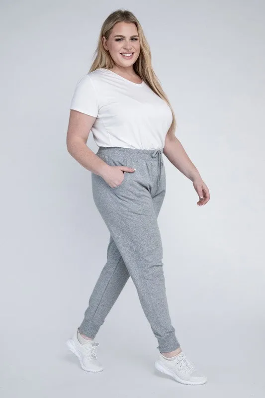 Ambiance Apparel Plus-Size Jogger Pants