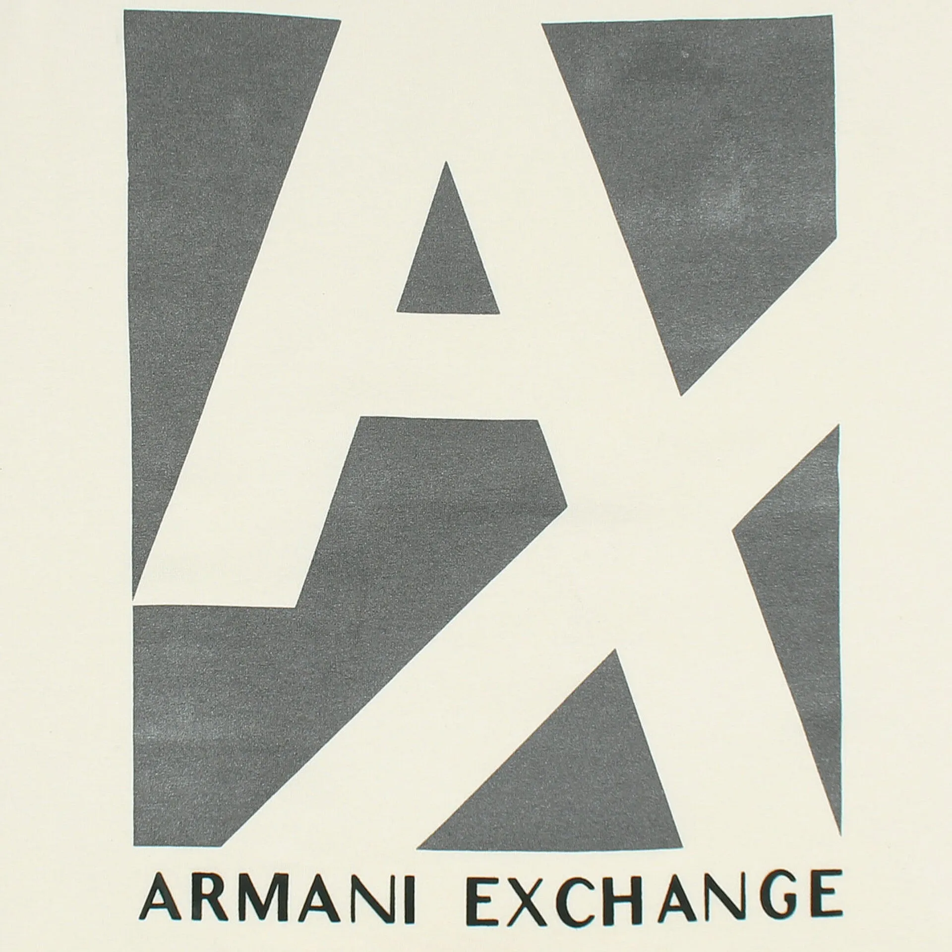 AX - Men 'Off White' Armani Exchange Printed Logo T-Shirt AX775