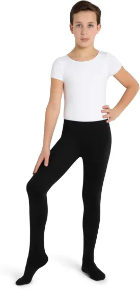 Capezio Boys' Tactel Footed Tight