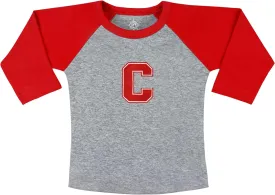 College Baby NCAA Infant and Toddler Baseball Shirt Raglan 3/4 Length Sleeve