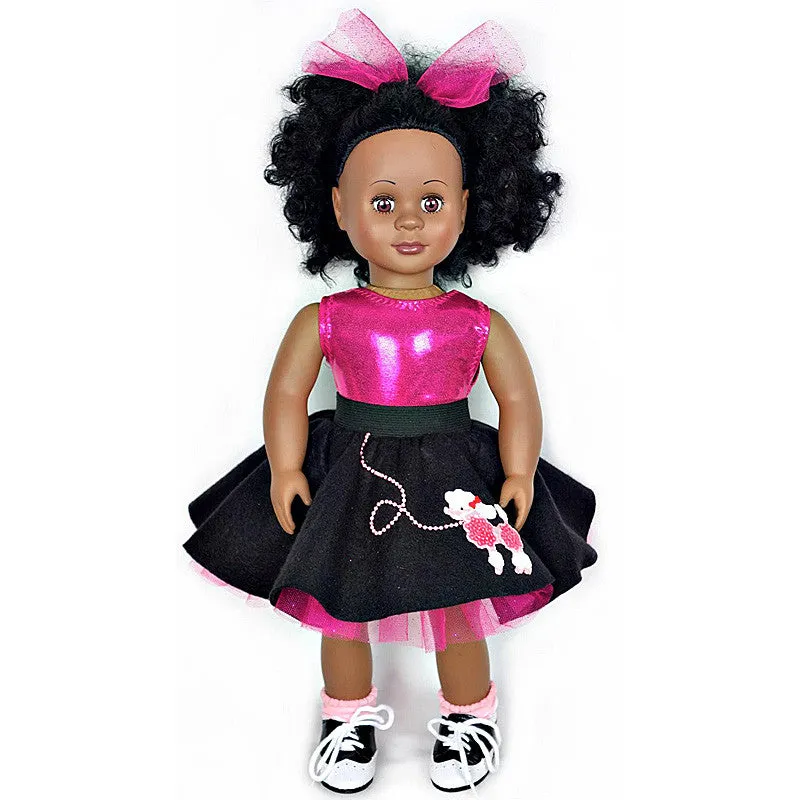 Doll Poodle Skirt Set