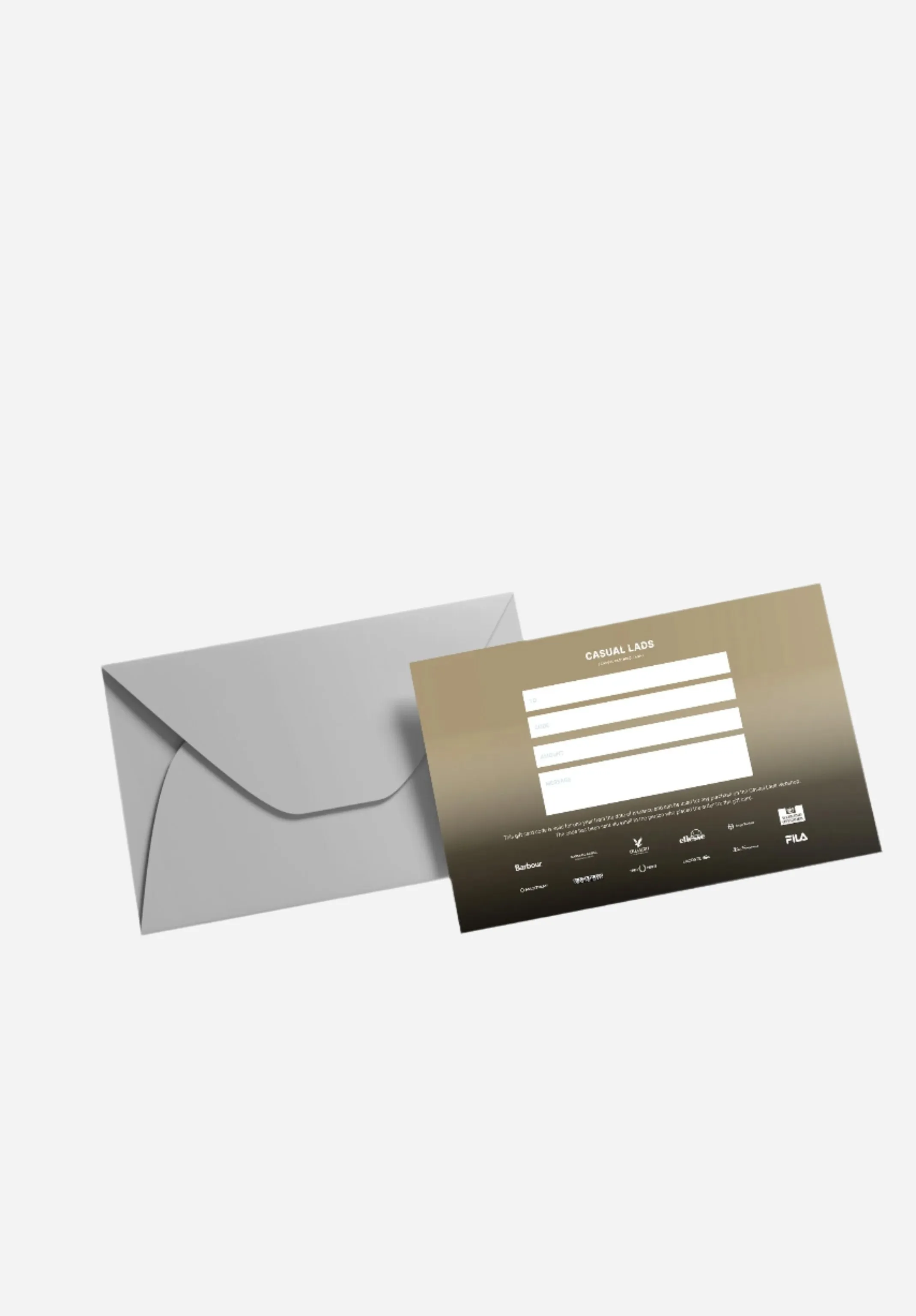 Giftcard Casual Lads