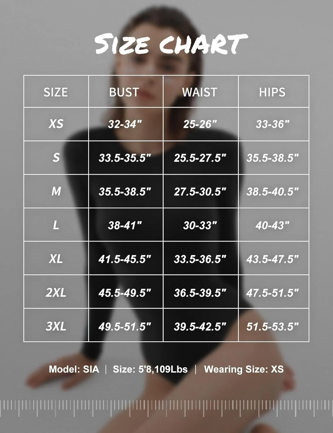 PUMIEY Women's Crew Neck Long Sleeve Bodysuit Second-skin Feel Tops Smoke Cloud Collection