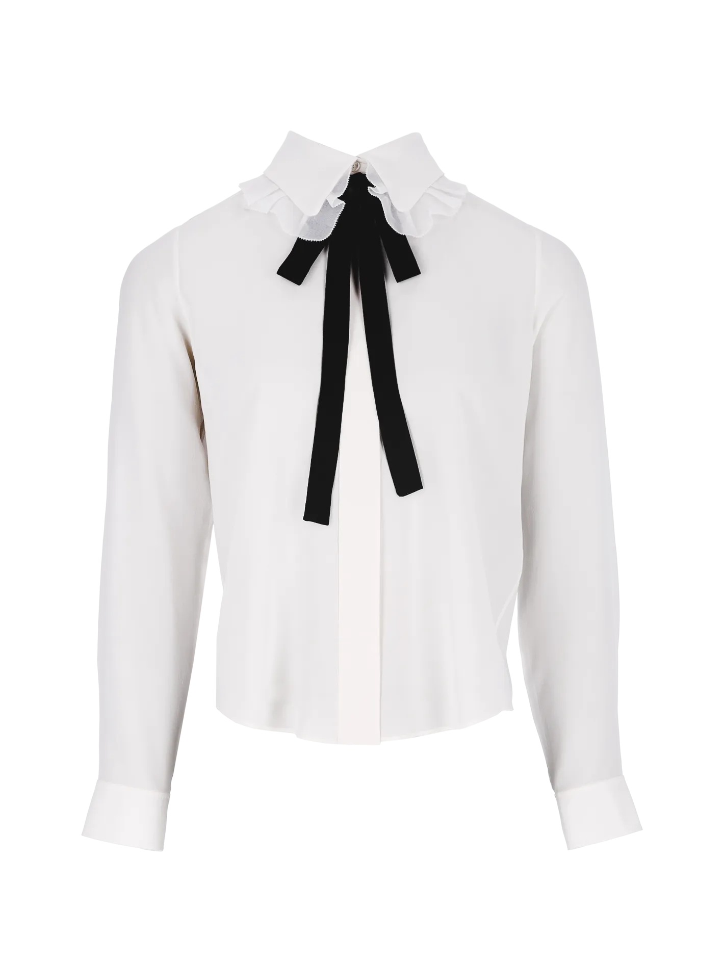 pussy-bow blouse