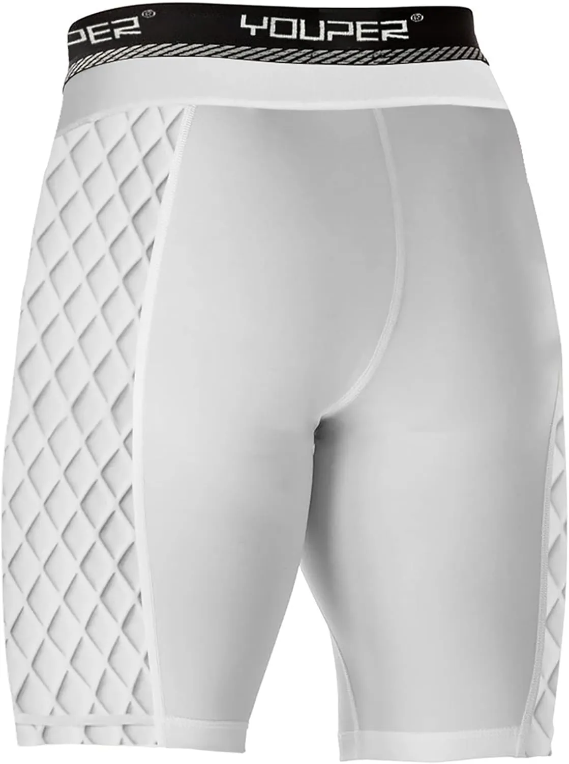 Youper Youth Elite Padded Baseball Sliding Shorts w/Soft Athletic Cup